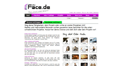 Desktop Screenshot of myface.de